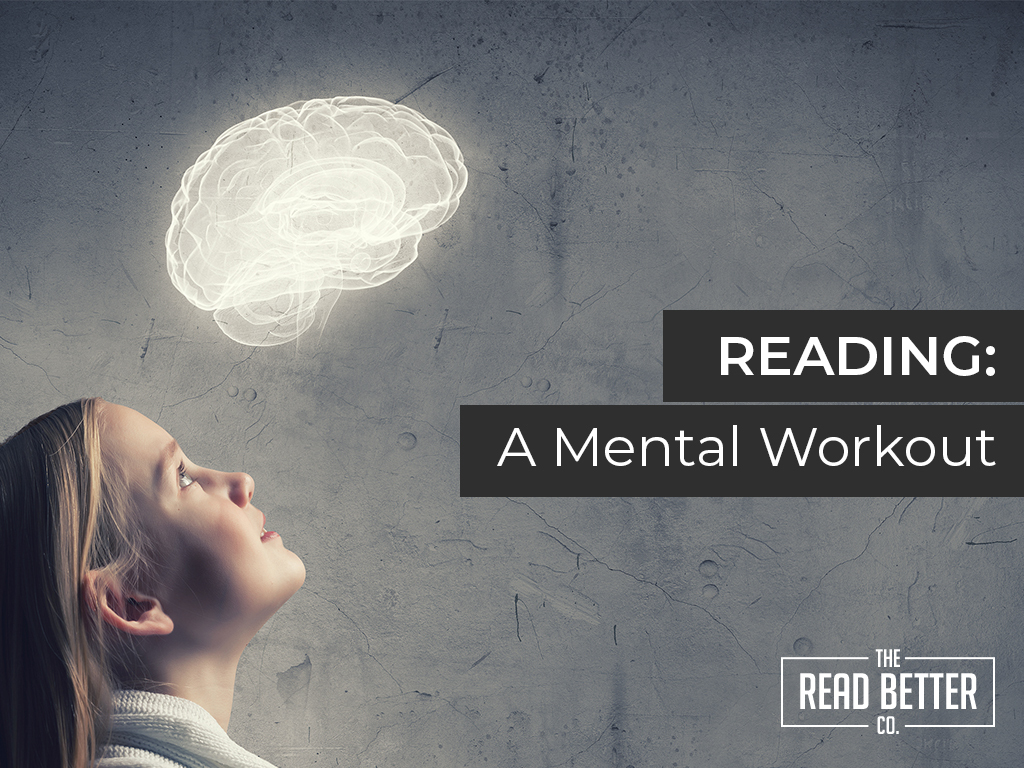 Brain activity while reading - Reading is a mental workout