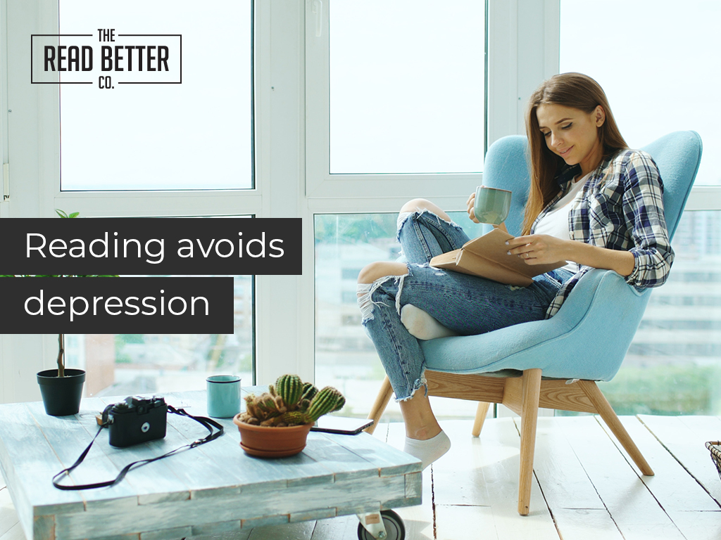 How reading helps avoid depression? Learn to manage.