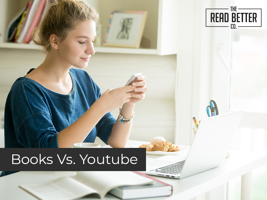 Shun the TV, youtube, or iPad at night. Instead, READ!