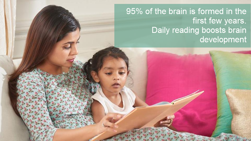 Reading aloud to your child can have a lasting impact on their social and emotional developments